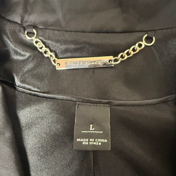 White House Black Market Black Sequin Blazer - Picture 5 of 8